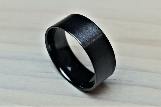 Black Ceramic Cores 4mm-6mm-8mm - DreamWood Rings Supplies