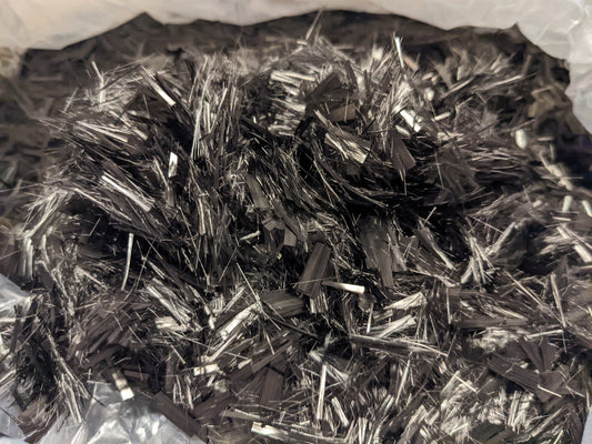 Chopped Carbon Fiber tow | 1/2" - DreamWood Rings Supplies