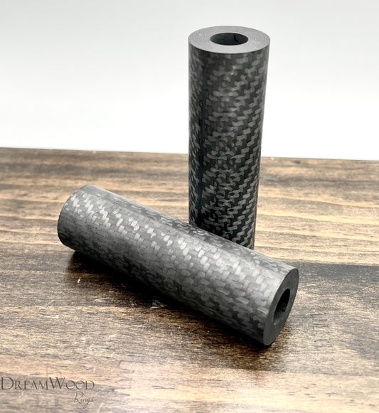 Carbon Fiber tube - 30mm OD - 30mm or 100mm Length - DreamWood Rings Supplies