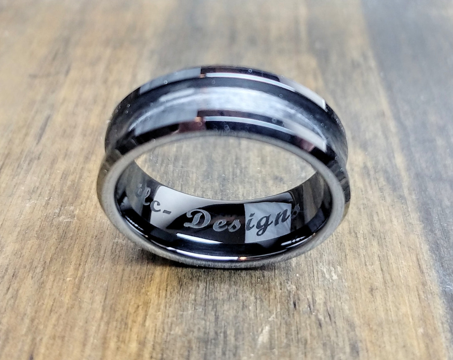 Custom Engraving - DreamWood Rings Supplies
