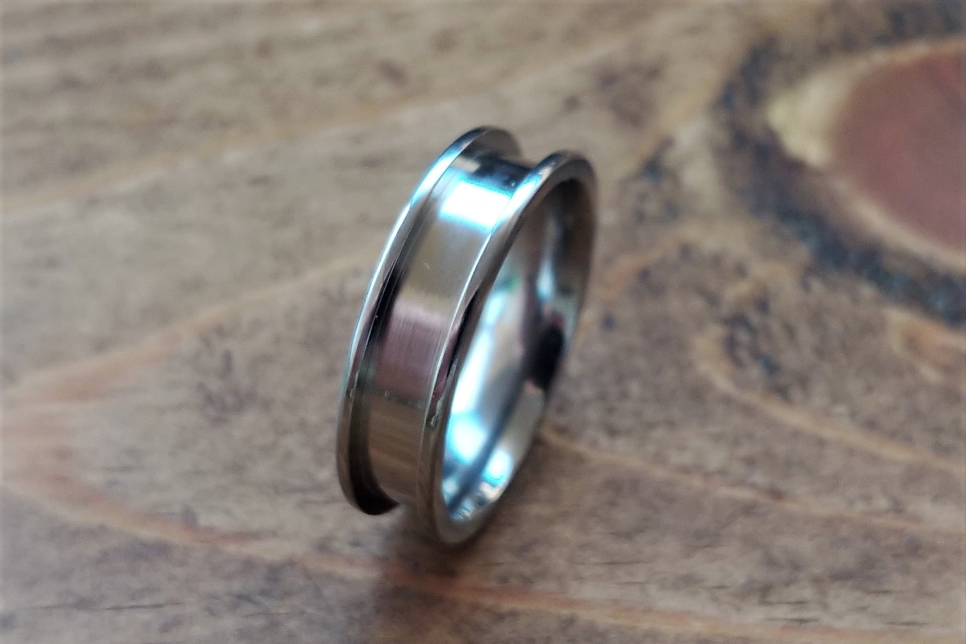 Titanium Ring Blanks 4mm-6mm-8mm 8mm / 12.5