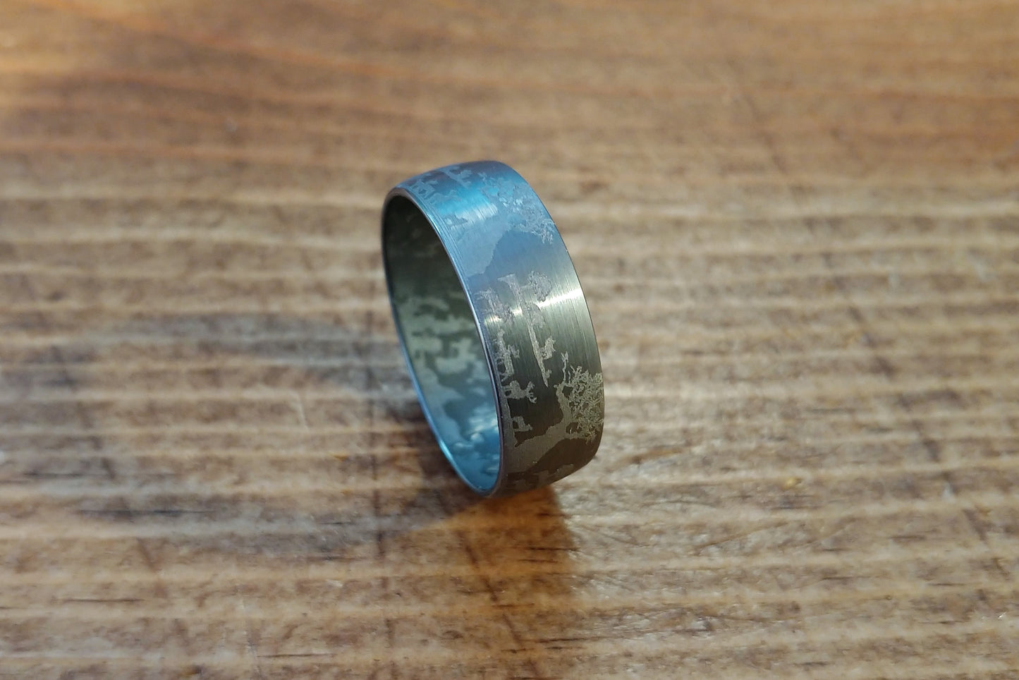 Engraved Tungsten - Outer Sleeve - DreamWood Rings Supplies