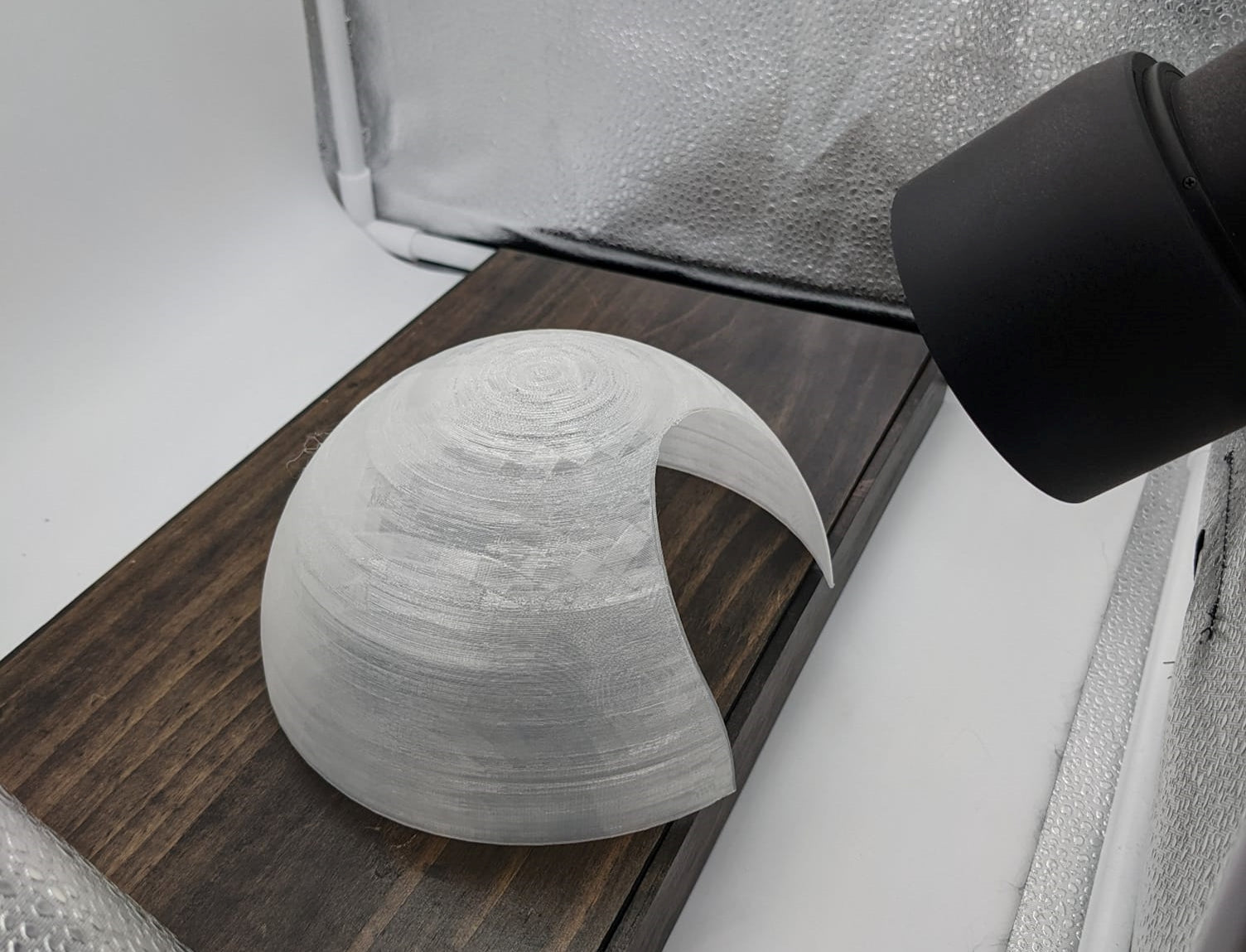 STL FILE - Photo Light Diffuser Sphere | DreamWood Rings Supplies