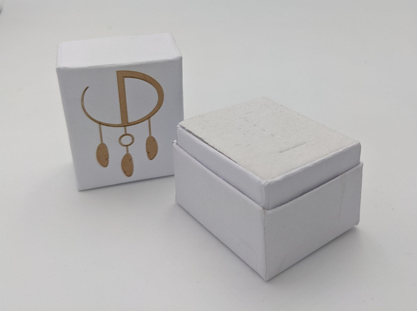 Custom logo ring box-12 pack - DreamWood Rings Supplies