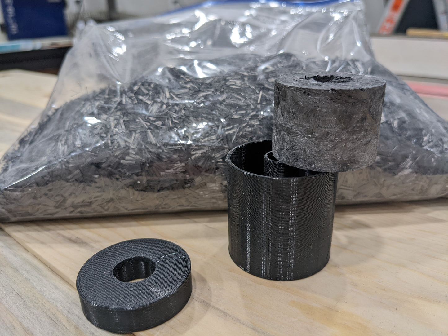 Forged carbon fiber mold | One time use | One Mold - DreamWood Rings Supplies