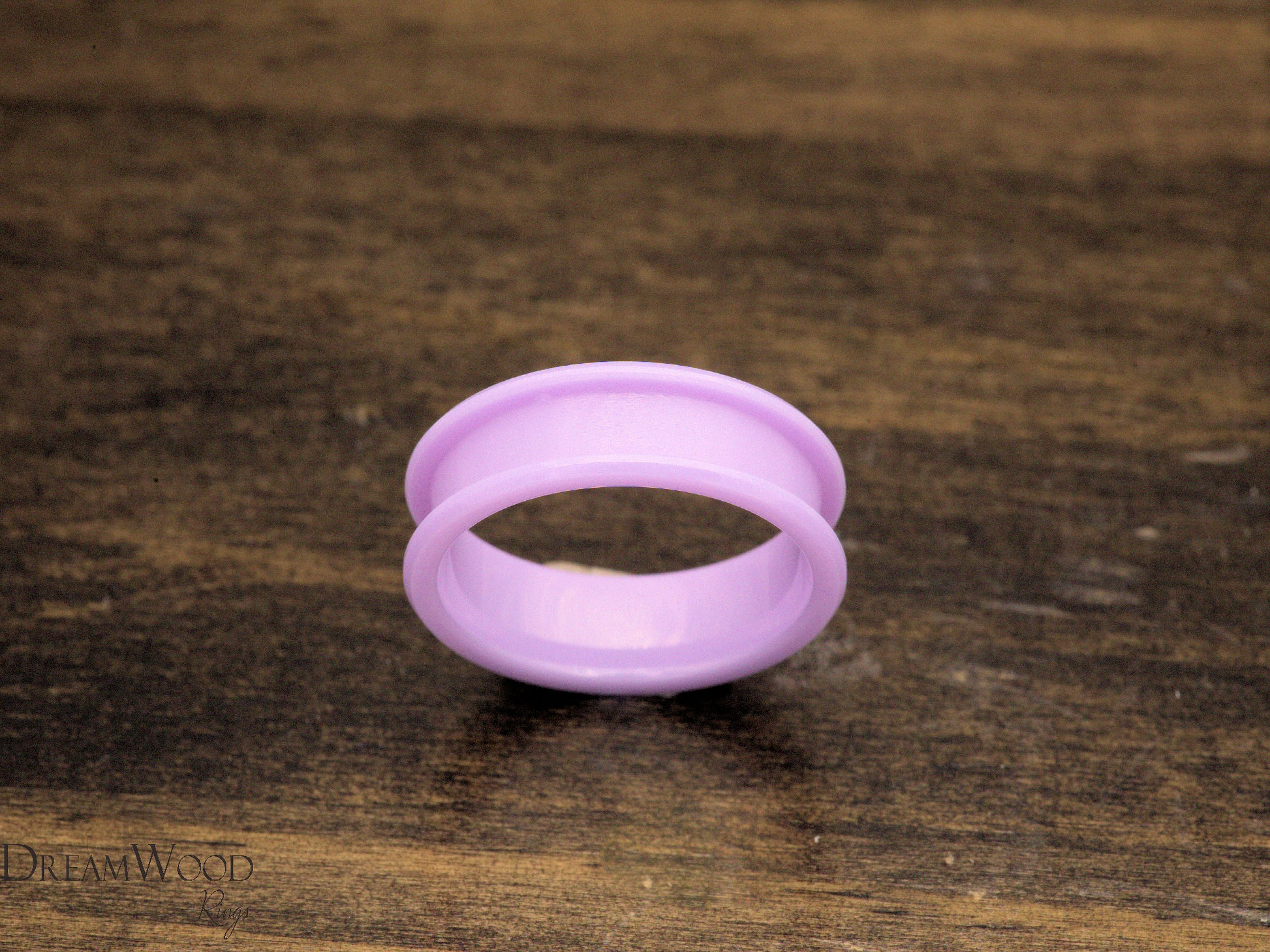 Purple Ceramic Ring Blank | 6mm Width - DreamWood Rings Supplies